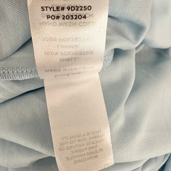 Lulus Chic Preciousness Light Blue Floral Organza Bustier Maxi Dress Medium NWT - Picture 8 of 12